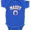Baby Onesie Tyrese Maxey Philadelphia 76Ers Philly Logo Creeper Romper