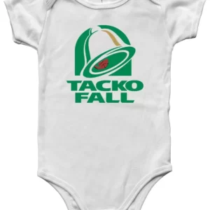 Baby Onesie White Tacko Fall Bell Logo Boston Celtics Creeper Romper