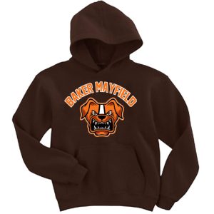 Baker Mayfield Cleveland Browns "Dawg Pound" Hoodie Hooded Sweatshirt