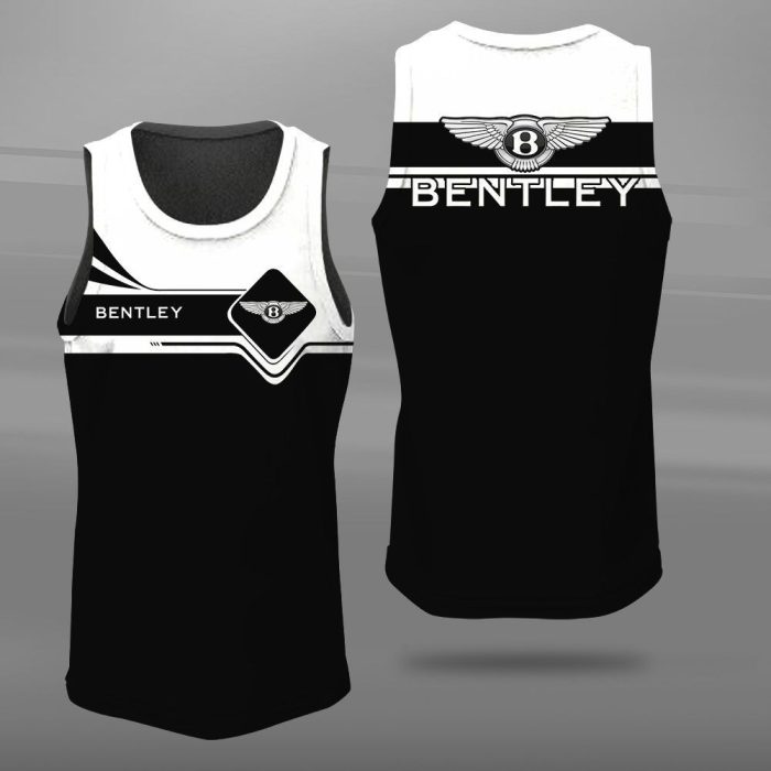 Bentley Unisex Tank Top Basketball Jersey Style Gym Muscle Tee JTT040
