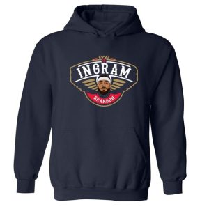Brandon Ingram New Orleans Pelicans Logo Crew Hooded Sweatshirt Unisex Hoodie
