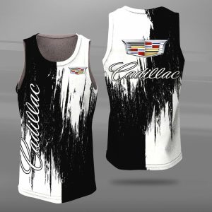 Cadillac Unisex Tank Top Basketball Jersey Style Gym Muscle Tee JTT078