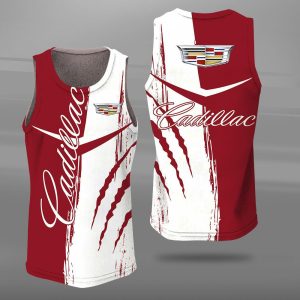 Cadillac Unisex Tank Top Basketball Jersey Style Gym Muscle Tee JTT109