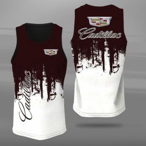 Cadillac Unisex Tank Top Basketball Jersey Style Gym Muscle Tee JTT620