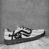Chicago White Sox MLB Canvas Shoes Running Shoes Black Shoes Fly Sneakers