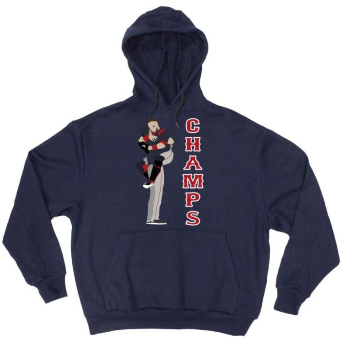 Chris Christian Vazquez Boston Red Sox World Series Champ Hooded Sweatshirt Unisex Hoodie