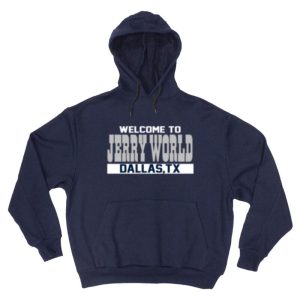 Dallas Cowboys Jerry Jones "Jerry World" Hooded Sweatshirt Hoodie