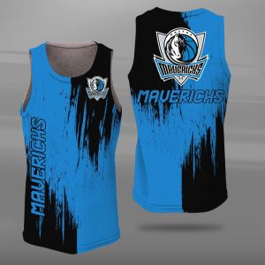 Dallas Mavericks Unisex Tank Top Basketball Jersey Style Gym Muscle Tee JTT147