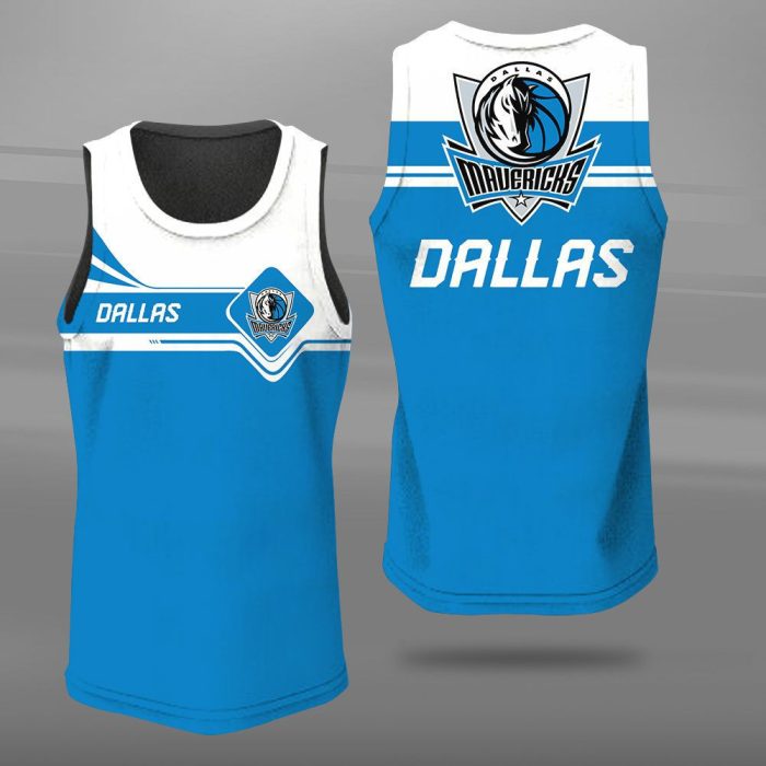 Dallas Mavericks Unisex Tank Top Basketball Jersey Style Gym Muscle Tee JTT168