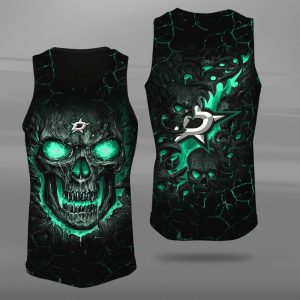 Dallas Stars Unisex Tank Top Basketball Jersey Style Gym Muscle Tee JTT352