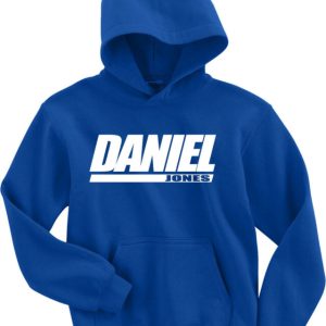 Daniel Jones Duke New York Giants "Logo" Hooded Sweatshirt Unisex Hoodie