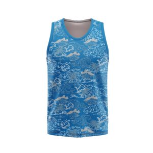 Detroit Lions Unisex Tank Top Basketball Jersey Style Gym Muscle Tee JTT944