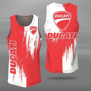 Ducati Unisex Tank Top Basketball Jersey Style Gym Muscle Tee JTT111