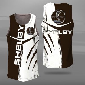 Ford Shelby Unisex Tank Top Basketball Jersey Style Gym Muscle Tee JTT099
