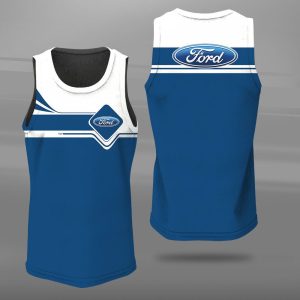 Ford Unisex Tank Top Basketball Jersey Style Gym Muscle Tee JTT118