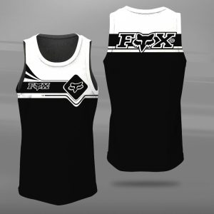 Fox Racing Unisex Tank Top Basketball Jersey Style Gym Muscle Tee JTT055