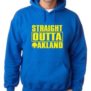 Golden State Warriors "Straight Outta Oakland" Hooded Sweatshirt Hoodie