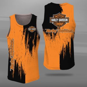 Harley Davidson Unisex Tank Top Basketball Jersey Style Gym Muscle Tee JTT083