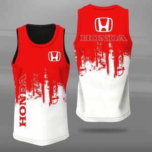 Honda Unisex Tank Top Basketball Jersey Style Gym Muscle Tee JTT599