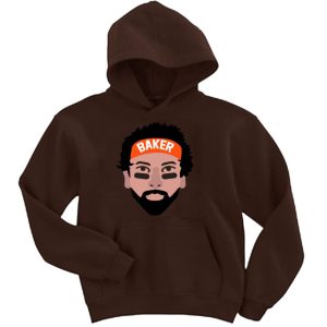 Hooded Sweatshirt Unisex Hoodie Cleveland Browns Baker Mayfield "Face" 5Xl