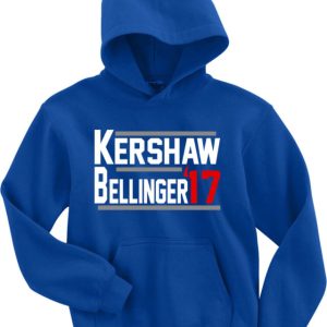 Hooded Sweatshirt Unisex Hoodie Kershaw Bellinger 2017