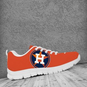 Houston Astros MLB Canvas Shoes Running Shoes White Shoes Fly Sneakers
