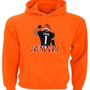 Ja'Marr Chase Cincinnati Bengals Jamarr Logo Crew Hooded Sweatshirt Unisex Hoodie