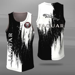 Jaguar Unisex Tank Top Basketball Jersey Style Gym Muscle Tee JTT034