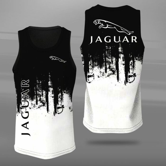 Jaguar Unisex Tank Top Basketball Jersey Style Gym Muscle Tee JTT626