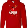 James Harden Houston "Air Pic" MVP Hoodie Hooded Sweatshirt