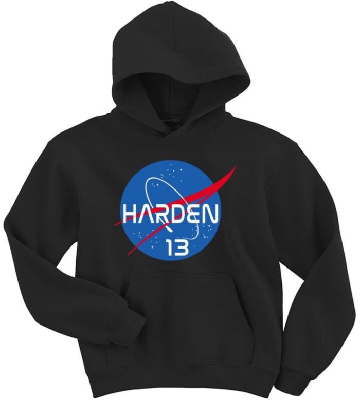 James Harden Houston Rockets "Nasa" Hoodie Hooded Sweatshirt