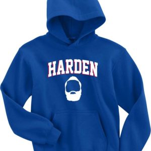 James Harden Philadelphia 76Ers Text Beard Crew Hooded Sweatshirt Unisex Hoodie