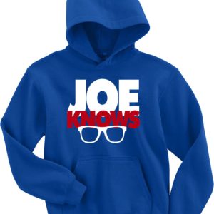 Joe Maddon Chicago Cubs "Joe Knows" Kris Bryant Hoodie Hooded Sweatshirt