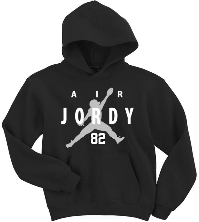 Jordy Nelson Oakland Raiders "Air" Hoodie Hooded Sweatshirt