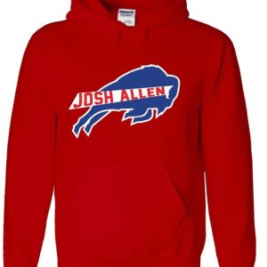 Josh Allen Buffalo Bills "Logo" Hoodie Hooded Sweatshirt