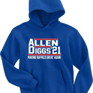 Josh Allen Stefon Diggs Buffalo Bills 2021 Mafia Crew Hooded Sweatshirt Unisex Hoodie