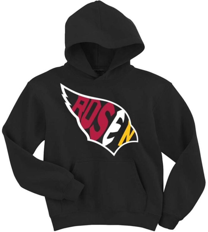 Josh Rosen Arizona Cardinals "Logo" Hoodie Hooded Sweatshirt