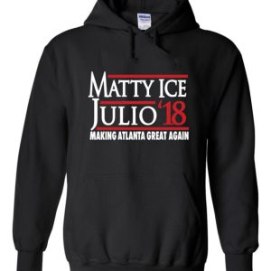 Julio Jones Matt Ryan Atlanta Falcons "18" Hooded Sweatshirt Unisex Hoodie