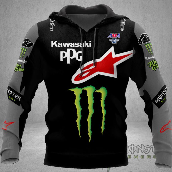 Kawasaki Unisex 3D Hoodie GH2933