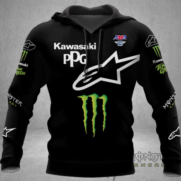 Kawasaki Unisex 3D Hoodie GH2947