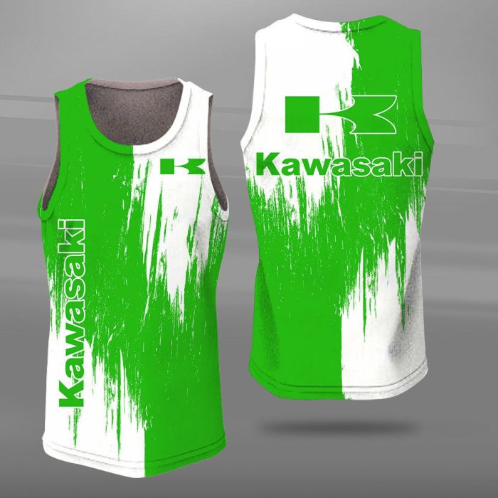 Kawasaki Unisex Tank Top Basketball Jersey Style Gym Muscle Tee JTT119