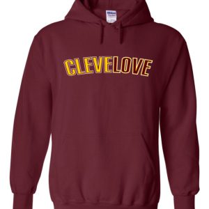 Kevin Love Cleveland Cavaliers "Clevelove" Hooded Sweatshirt Hoodie