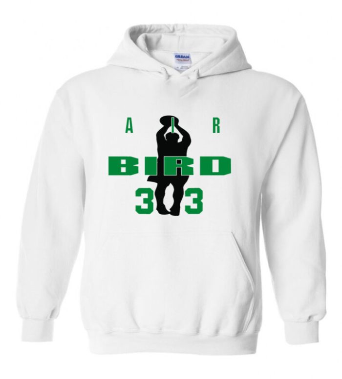 Larry Bird Boston Celtics "Air Bird" Hooded Sweatshirt Unisex Hoodie