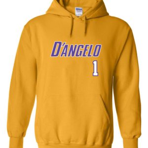 Los Angeles D'Angelo Russell "D'Angelo" Hooded Sweatshirt Hoodie