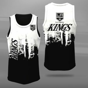 Los Angeles Kings Unisex Tank Top Basketball Jersey Style Gym Muscle Tee JTT359