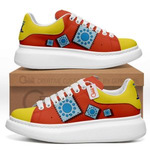 Luffy Wano Arc Symbol MQ Shoes Custom Sneakers GMQ046