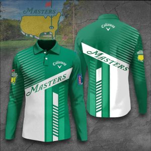 Masters Tournament Callaway Long Sleeve Polo Shirt Golf Shirt GLP013