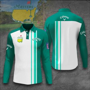 Masters Tournament Callaway Long Sleeve Polo Shirt Golf Shirt GLP040