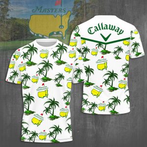 Masters Tournament Callaway Unisex 3D T-Shirt Golf Tee GT3797