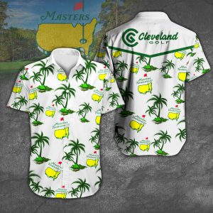 Masters Tournament Cleveland Hawaiian Button Shirt Short Sleeve Shirt GSS959